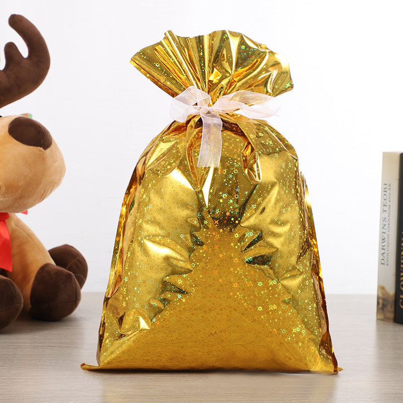 Creative Printing Christmas Gift Bundle Packing Bag