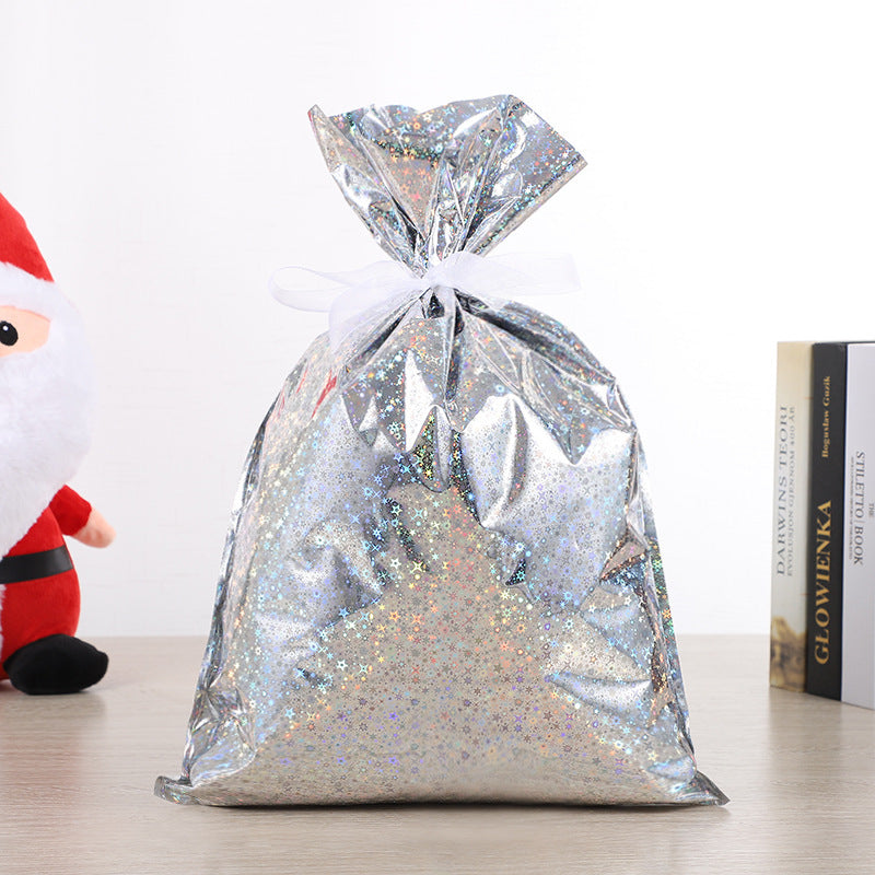 Creative Printing Christmas Gift Bundle Packing Bag