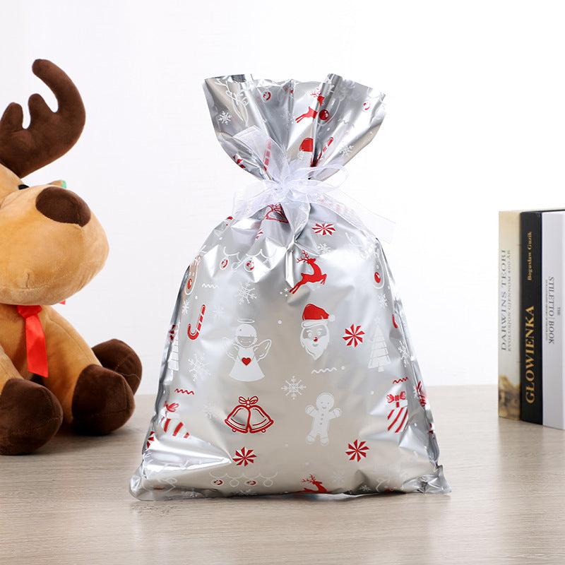 Creative Printing Christmas Gift Bundle Packing Bag